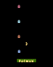 Pac-Man Arcade Title Screen